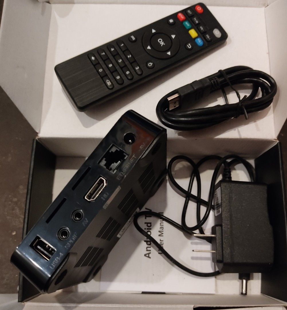 MXQ Pro 4K Android TV Box (Category: Entertainment Systems & Smart Home Devices) located in Caloocan City. Submitted by skyhigh0919 (Listing ID 1414596377, Image 2). Description: Ultra HD TV Box 64Gb+512Gb Quad Core Android 12.1 Latest Version Media Player 7C1. ( note: bago at hndi gamit. ) contact # 09388429469 .