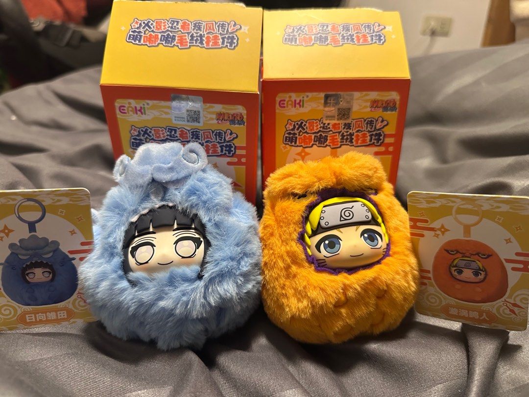 Naruto Shippuden Head Plush Keychain (Category: Plushies & Soft Toys) located in Lopez. Submitted by rm_findscollection (Listing ID 1414573926, Image 2). Description: AVAILABLE: HINATA 💙 ❌🧡 SOLD: NARUTO 🧡❌ - Naruto and Hinata plush keychains - Soft and cuddly - Comes with original packaging - Perfect for bags, keys, or collecting - Brand new / Authentic / Genuine - Unsealed - Actual Pictures posted Rfs: Nadoble .