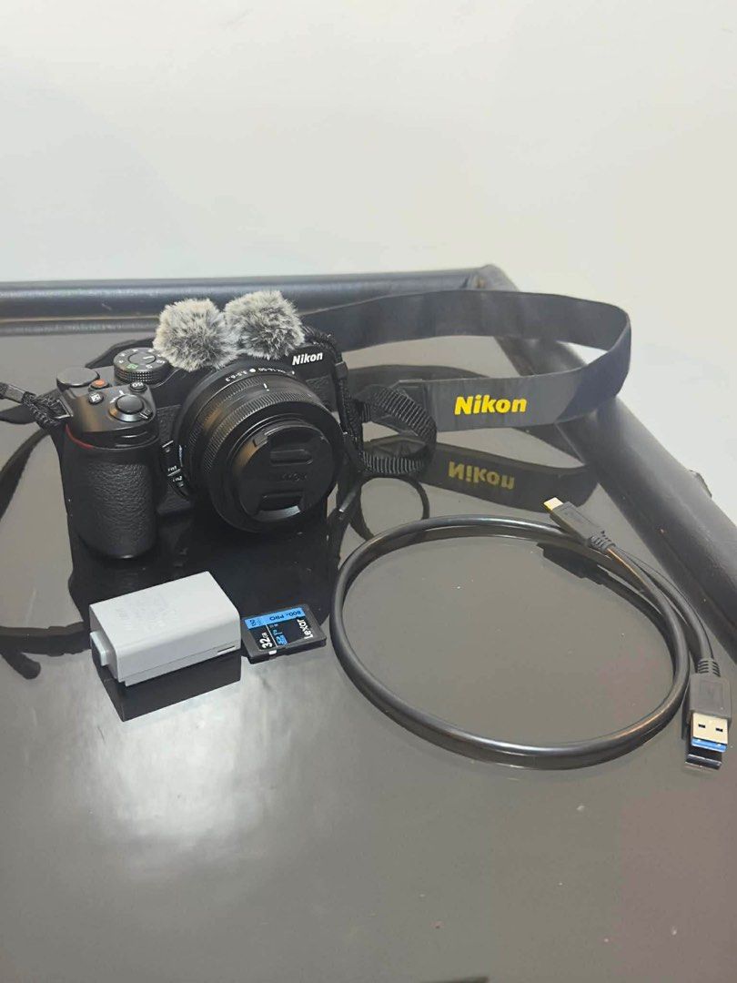 Nikon z30 mirrorless camera with 16-50mm (Category: Cameras) located in Balagtas. Submitted by capspree (Listing ID 1414568658, Image 3). Description: WTS LFB! Nikon z30 mirrorless camera with 16-50mm (Brand New) Inclusions: -box -battery -charger (wire only) -32gb card -furry windscreen microphone(detachable) -protective sleeve/bag for camera and battery rfs: needs upgrade to point and shoot camera since yun na ang requirement sa school;) almost