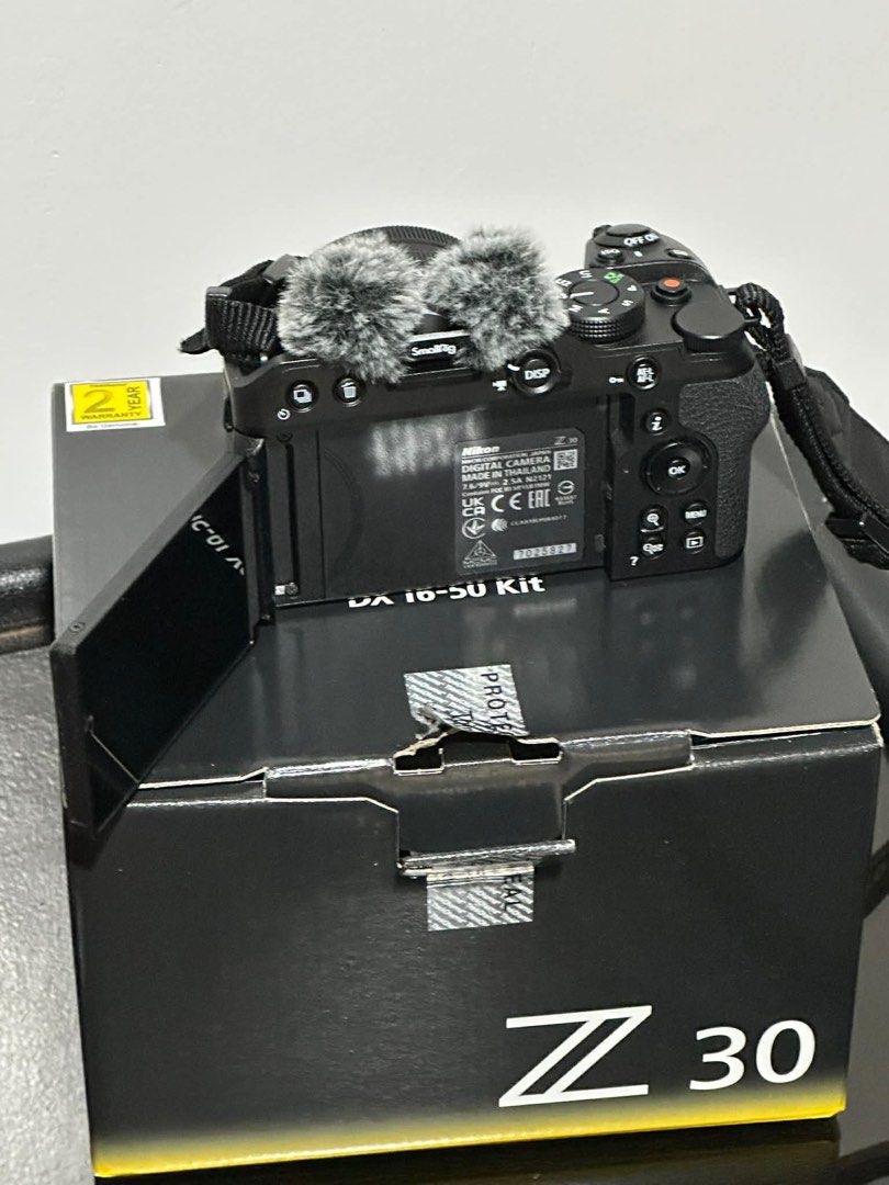 Nikon z30 mirrorless camera with 16-50mm (Category: Cameras) located in Balagtas. Submitted by capspree (Listing ID 1414568658, Image 2). Description: WTS LFB! Nikon z30 mirrorless camera with 16-50mm (Brand New) Inclusions: -box -battery -charger (wire only) -32gb card -furry windscreen microphone(detachable) -protective sleeve/bag for camera and battery rfs: needs upgrade to point and shoot camera since yun na ang requirement sa school;) almost