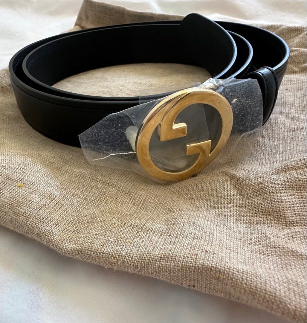 NWOT GUCCI Blondie Black And Gold Leather Belt (Category: Women's Accessories) located in North Ryde. Submitted by emmyglee (Listing ID 1414600580, Image 2). Description: Elevate your wardrobe with the effortlessly chic Blondie Black and Gold Leather Belt from the iconic house of Gucci. Designed for the modern woman, this belt is a versatile accessory that seamlessly transitions from casual daytime wear to an elevated evening look. Crafted from p