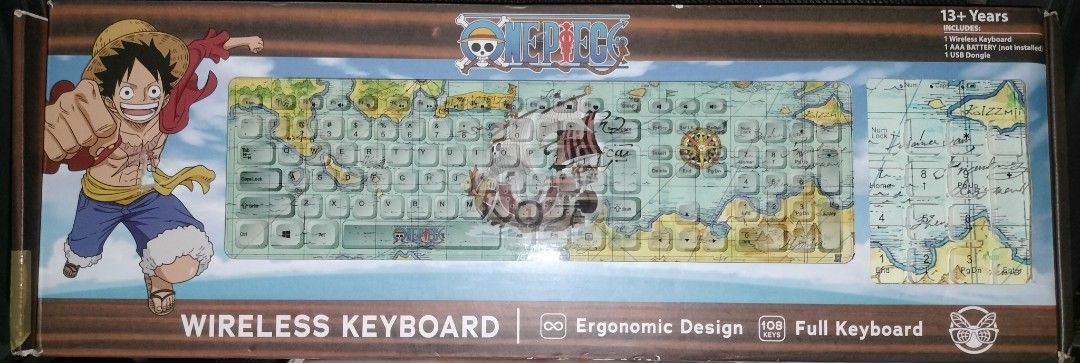 One Piece Wireless Keyboard447228466252359680