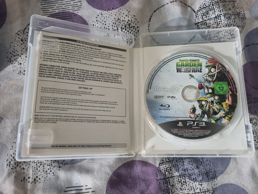 Plants vs. Zombies Garden Warfare - PS3 (Category: PlayStation) located in Makati City. Submitted by cfc_12 (Listing ID 1414467381, Image 2). Description: Still working RFS: Decluttering.