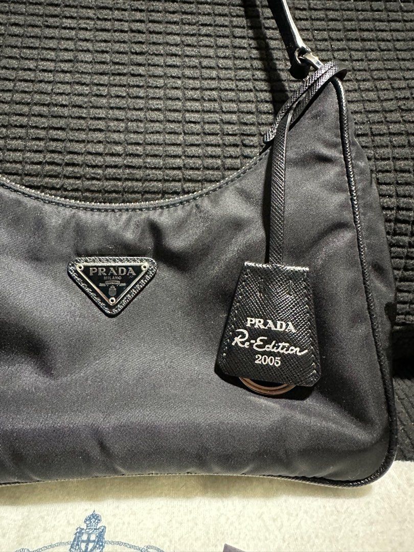 prada re edition nylon mini bag (Category: Luxury Bags & Wallets) located in Atok. Submitted by fullroom.dgs (Listing ID 1414503135, Image 2). Description: Prada re edition nylon bag authentic rank a .