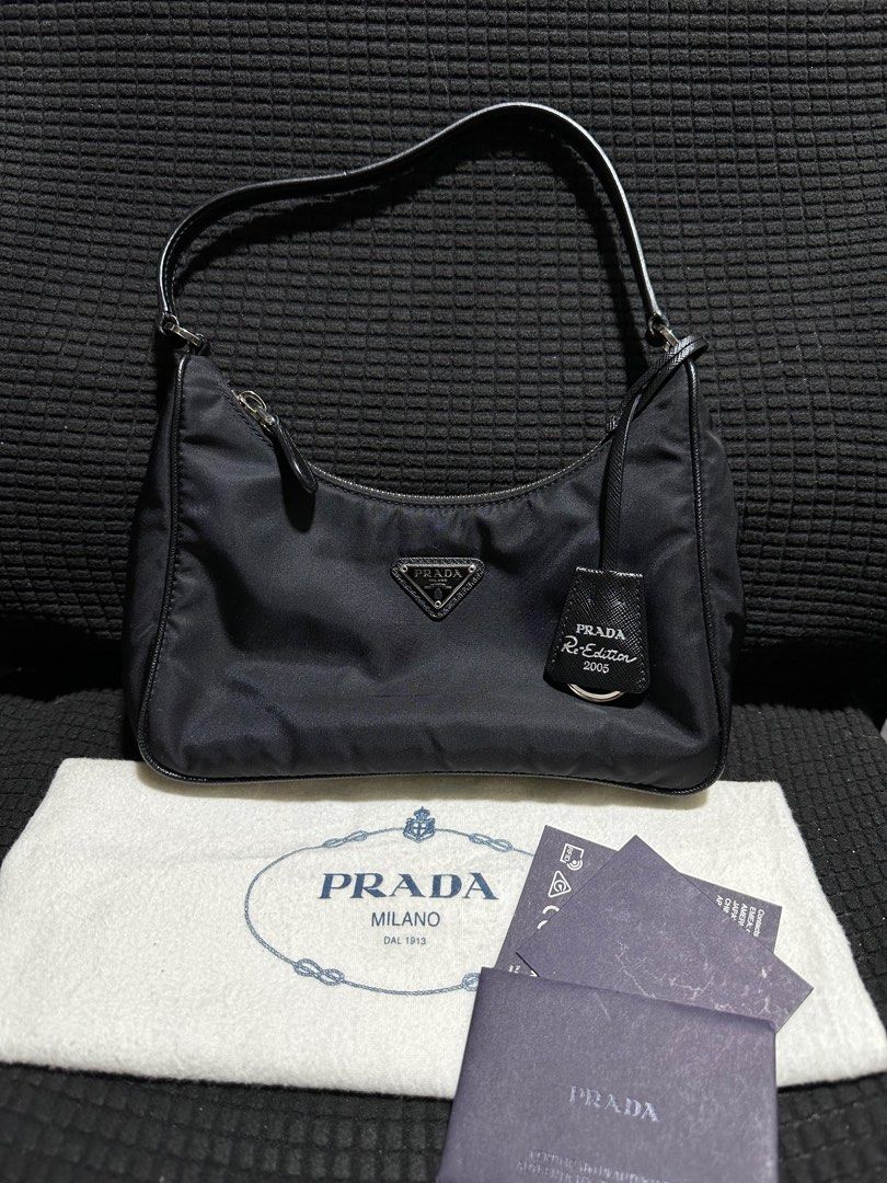 prada re edition nylon mini bag (Category: Luxury Bags & Wallets) located in Atok. Submitted by fullroom.dgs (Listing ID 1414503135, Image 1). Description: Prada re edition nylon bag authentic rank a .