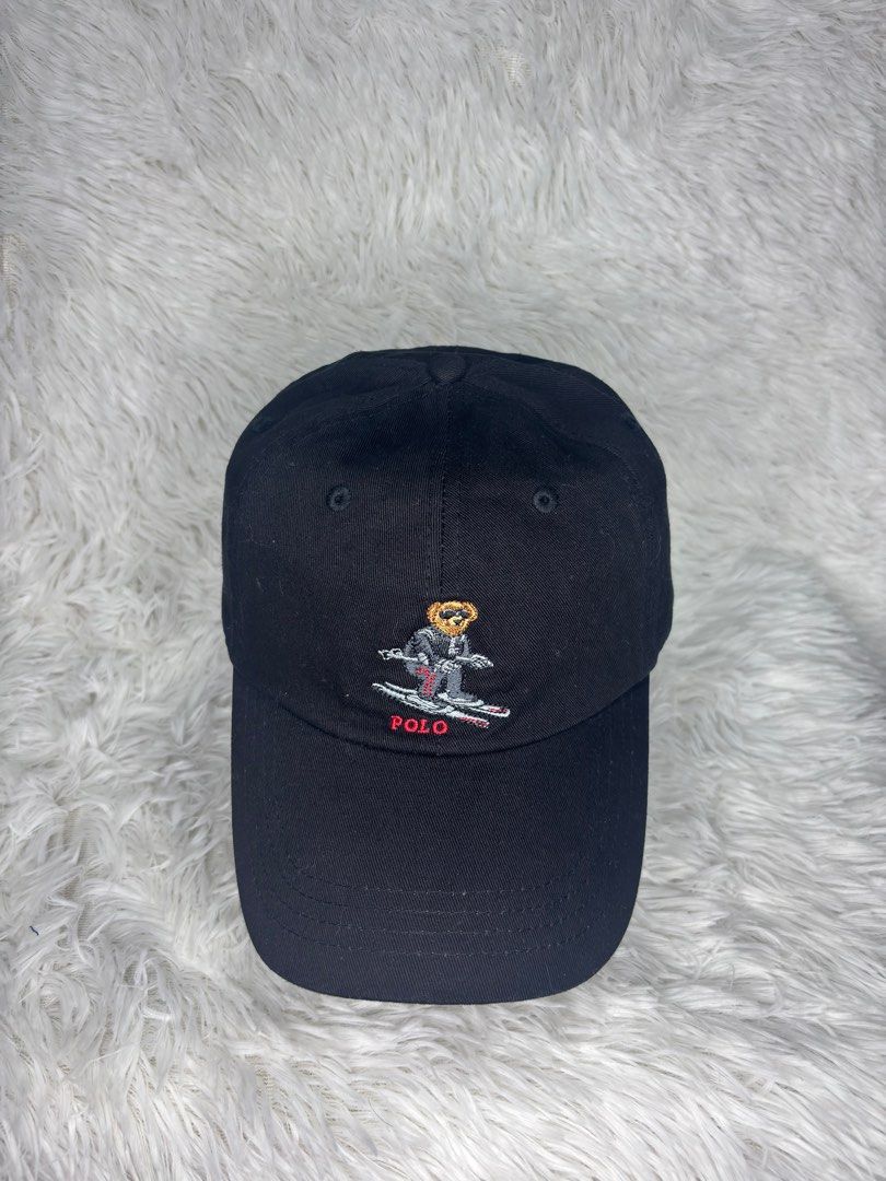 Ralph Lauren Dad Cap in Black Ski Bear (Category: Caps & Hats) located in Manila. Submitted by samaraniccc (Listing ID 1414467178, Image 1). Description: .
