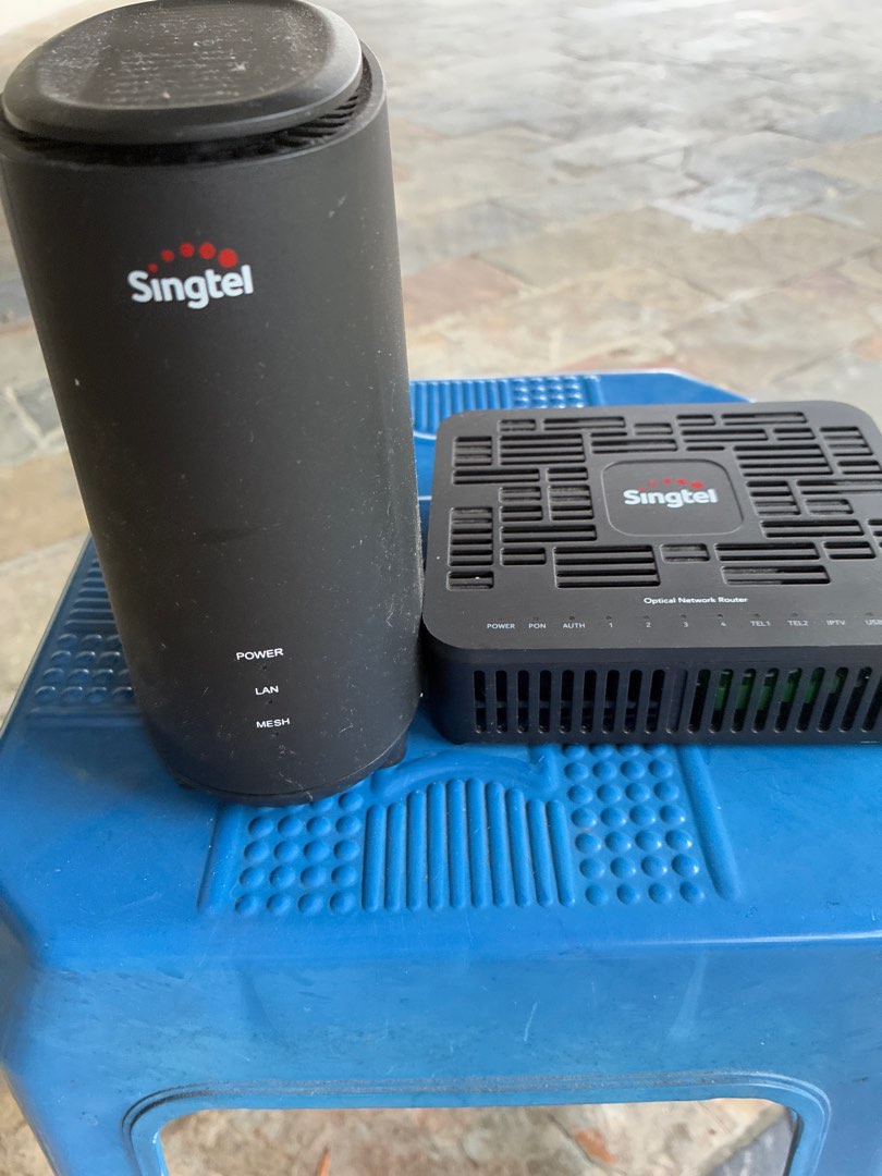 Singtel Optical Network Router, Computers & Tech, Parts & Accessories ...