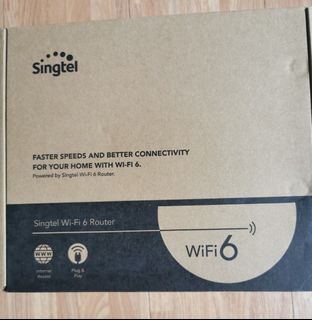 Singtel Wi-Fi 6 Router, Computers & Tech, Parts & Accessories ...