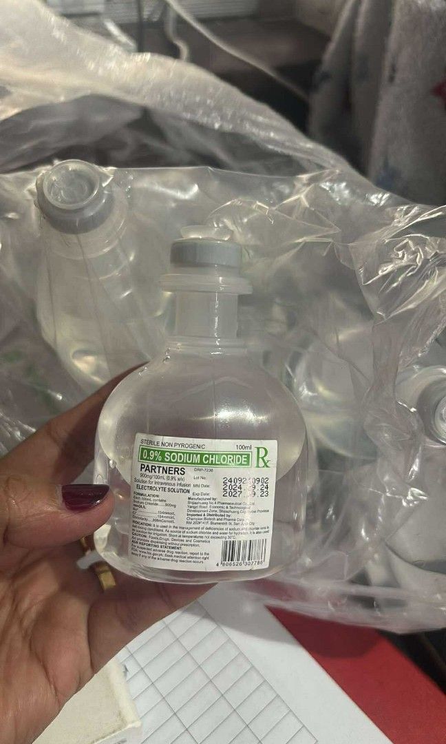Sodium chloride (Category: Medical Supplies & Tools) located in Manila. Submitted by rheatapdas75609 (Listing ID 1414607748, Image 1). Description: .