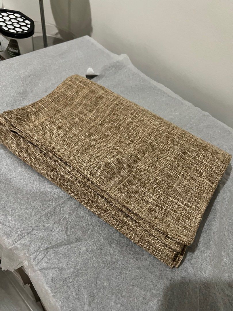 Table Runner 30x160cm (4-6seater table) (Category: Table Linen & Textiles) located in Quezon City. Submitted by styleandcomfort (Listing ID 1414617756, Image 1). Description: Bought but never get to use 1pc 30x160cm (4-6seats) Message me for inquiries 😊.
