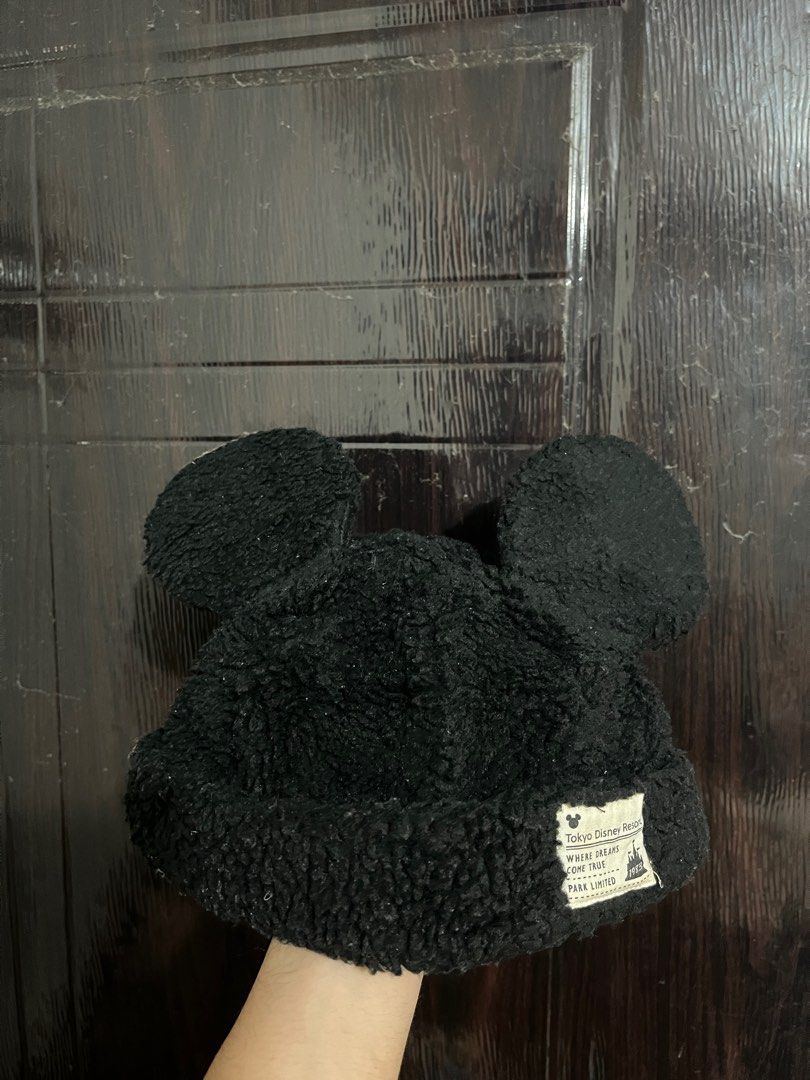 Tokyo Disney Resort - Mickey Mouse Beanie (Category: Caps & Hats) located in Quezon City. Submitted by arbi.ce (Listing ID 1414525597, Image 2). Description: Tokyo Disney Resort - Mickey Mouse Beanie ₱500 - very good condition - adjustable strap - for kids and adults Location: Project 4, Quezon City MOP: GCash/Maya/GoTyme MOD: Lalamove SDD.