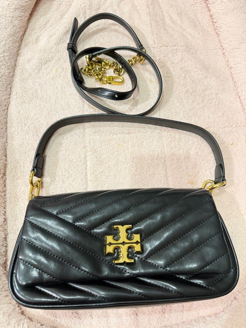 Tory Burch Kira Crossbody (Category: Luxury Bags & Wallets) located in Bacoor. Submitted by shans_closet (Listing ID 1414594006, Image 1). Description: Orig Tory Burch Kira Chevron Baguette •only used a few times✨ •no inclusions✨ •last price posted✨ •NGA✨ .
