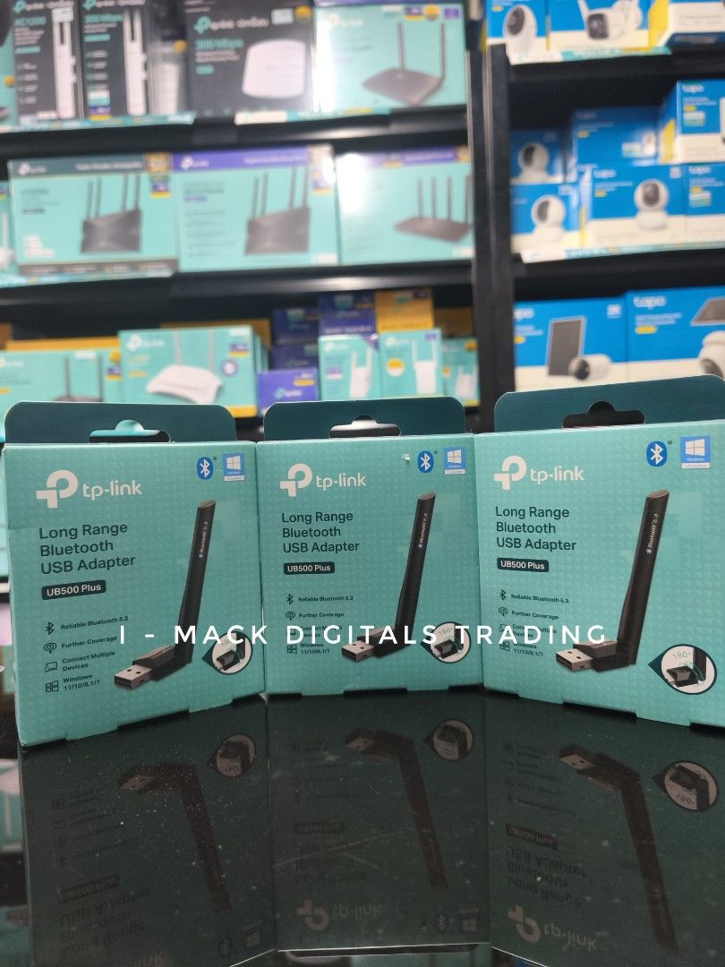 TPLINK UB500 PLUS BLUETOOTH 5.3 DONGLE (Category: Networking) located in Taguig. Submitted by tplink.imackdigitals (Listing ID 1414535650, Image 2). Description: .