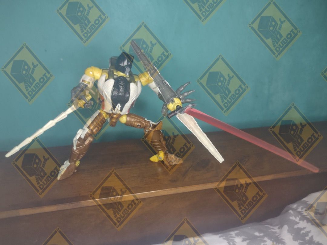 TRANSFORMERS KINGDOM BEAST WARS GRIMLOCK VOYAGER CLASS (Category: Action & Battle Toys) located in Navotas City. Submitted by christianmarkvidallo (Listing ID 1414541857, Image 3). Description: TRANSFORMERS KINGDOM BEAST WARS GRIMLOCK VOYAGER CLASS Figure is in very good condition No broken or glue parts HEAVILY YELLOWED PARTS Complete with Tail and Sword Tight joints NO BOX AND MANUAL FREE ENERGON SWORD 1500 PHP Item Location: Project 8, Quezon 
