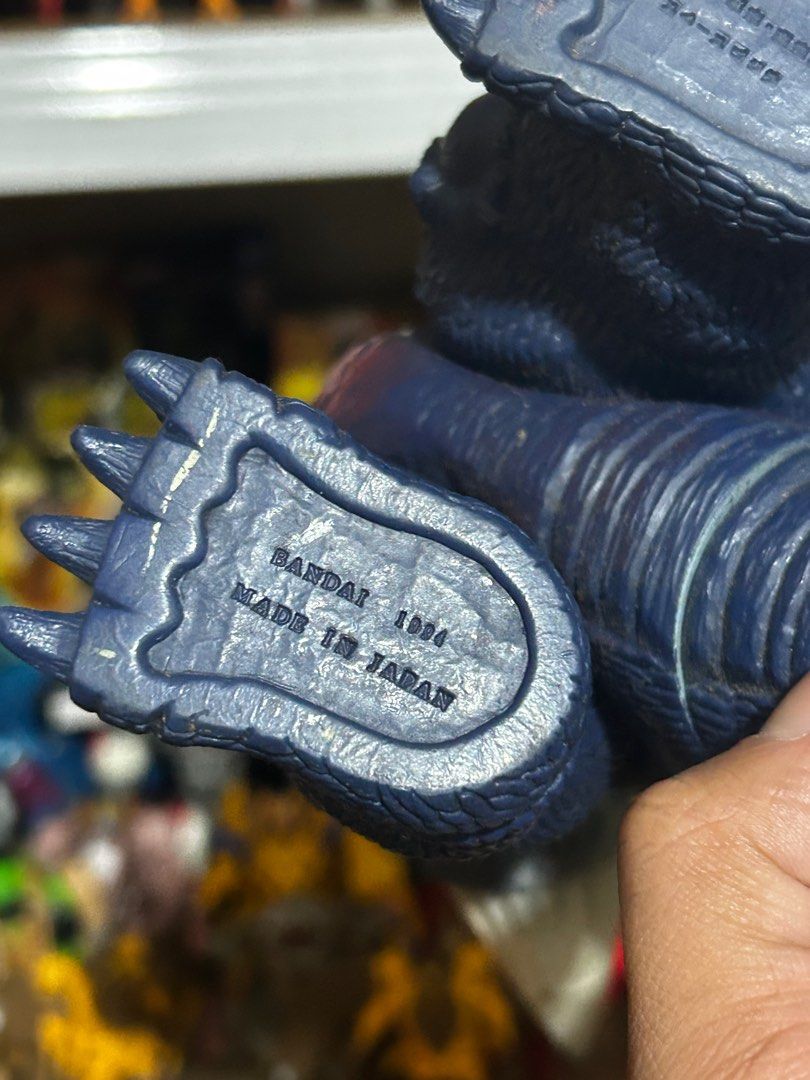 Vintage 1994 Space Godzilla (Category: Vintage Collectibles) located in Calamba. Submitted by ino.dgr8 (Listing ID 1414542304, Image 2). Description: Vintage 1994 Space Godzilla Missing tail tip As is condition GCash payment J&T Express Saturday shipping fee Cross posted.