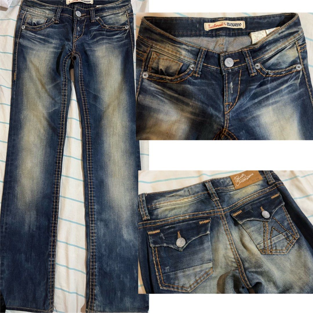 vintage tailored buckaroo jeans (Category: Jeans) located in Cebu City. Submitted by kaiszaur (Listing ID 1414610649, Image 1). Description: Buckaroo - waist: 27-28” good condition sf is shouldered by buyer.