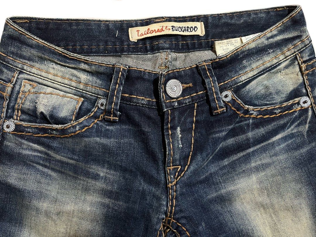 vintage tailored buckaroo jeans (Category: Jeans) located in Cebu City. Submitted by kaiszaur (Listing ID 1414610649, Image 2). Description: Buckaroo - waist: 27-28” good condition sf is shouldered by buyer.