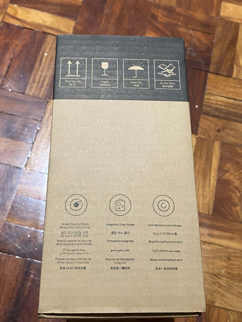 Xiaomi Cordless Pressure Washer (Category: Cleaning Tools & Supplies) located in Quezon City. Submitted by jsphnrm (Listing ID 1414527336, Image 2). Description: SRP: 3,599 - Xiaomi Cordless Pressure Washer - Includes: Main unit, hose, and accessories - Features: - 24 bar powerful pressure - Multiple spray modes - Multi-function nozzle - Brand new in original packaging.