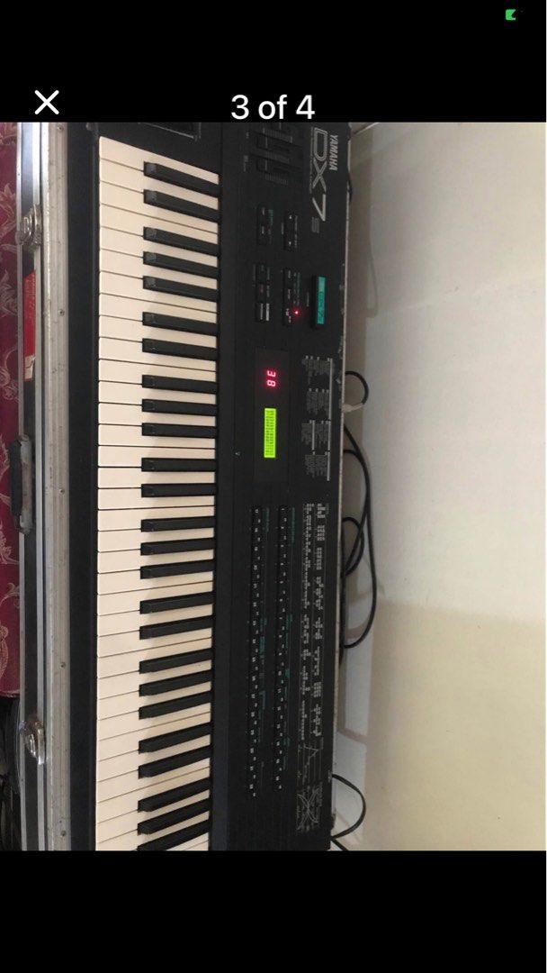 Yamaha DX7s Digital Programmable Algorithm Synthesizer (Category: Musical Instruments) located in Taguig. Submitted by alexander.b.nunez (Listing ID 1414546703, Image 1). Description: - Yamaha DX7s digital synthesizer - Digital programmable algorithm synthesizer - Includes a cartridge slot - Display shows "Utility edit > Completed!" - Full keyboard - Controls for volume, data entry, and voice selection - 110 volts original from japan - power adap