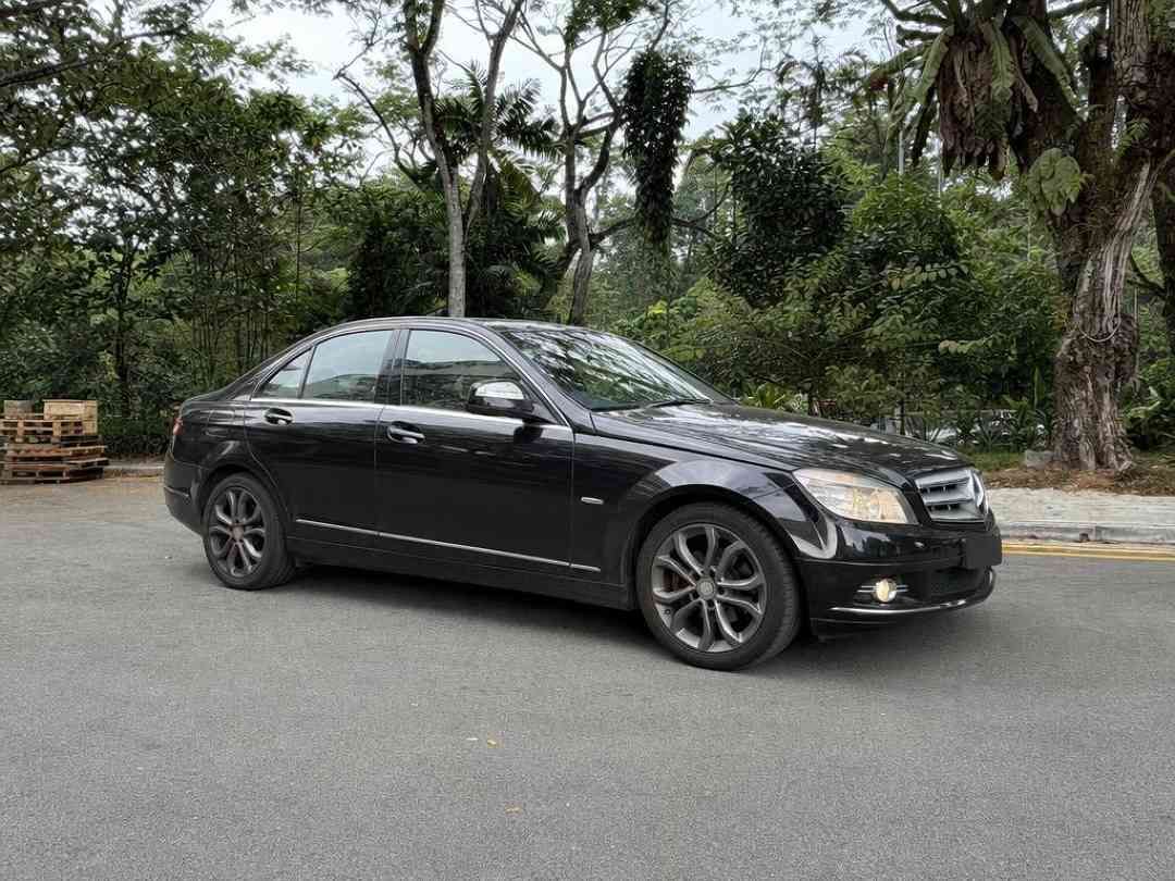 Mercedes-Benz C-Class Saloon C200 (A) (Category: Used Cars) located in Singapore. Submitted by carousell_certified_partners (Listing ID 1464910786, Image 2). Description: Beautiful Black on Black 1.8cc Mercedes C200! 2 Owner! Very Good condition! 100% full loan available! 100% phv loan available! Cheapest and lowest depreciation in the market! 1 of only 6 dealers in singapore to be awarded roll of honor by SGCM! Buy with confidence! In-house loan