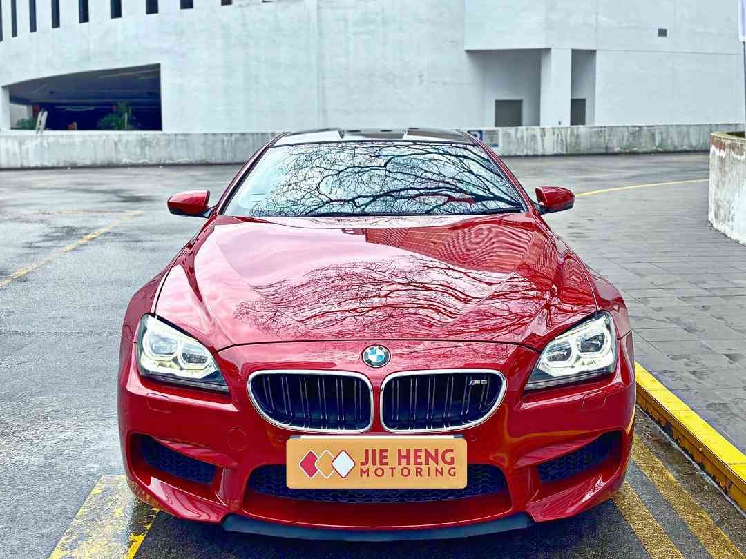 BMW M6 Coupe 4.4 [Base model] (A) (Category: Used Cars) located in Singapore. Submitted by jiehengmotoring (Listing ID 1452794898, Image 1). Description: Latest The Only Single Female Owner M6 Coupe Munich Unit With 552 BHP In SG! Full Performance Munich Autos Servicing Done Till 2018! Superb Maintained By PML Till 2020 And Eurokar Till 07/11/2023 At 96,180KM! Owner Has A Few Cars To Rotate! COE Renewal Cost Was $217K (Parf+ PQP+ Body) Excluding 