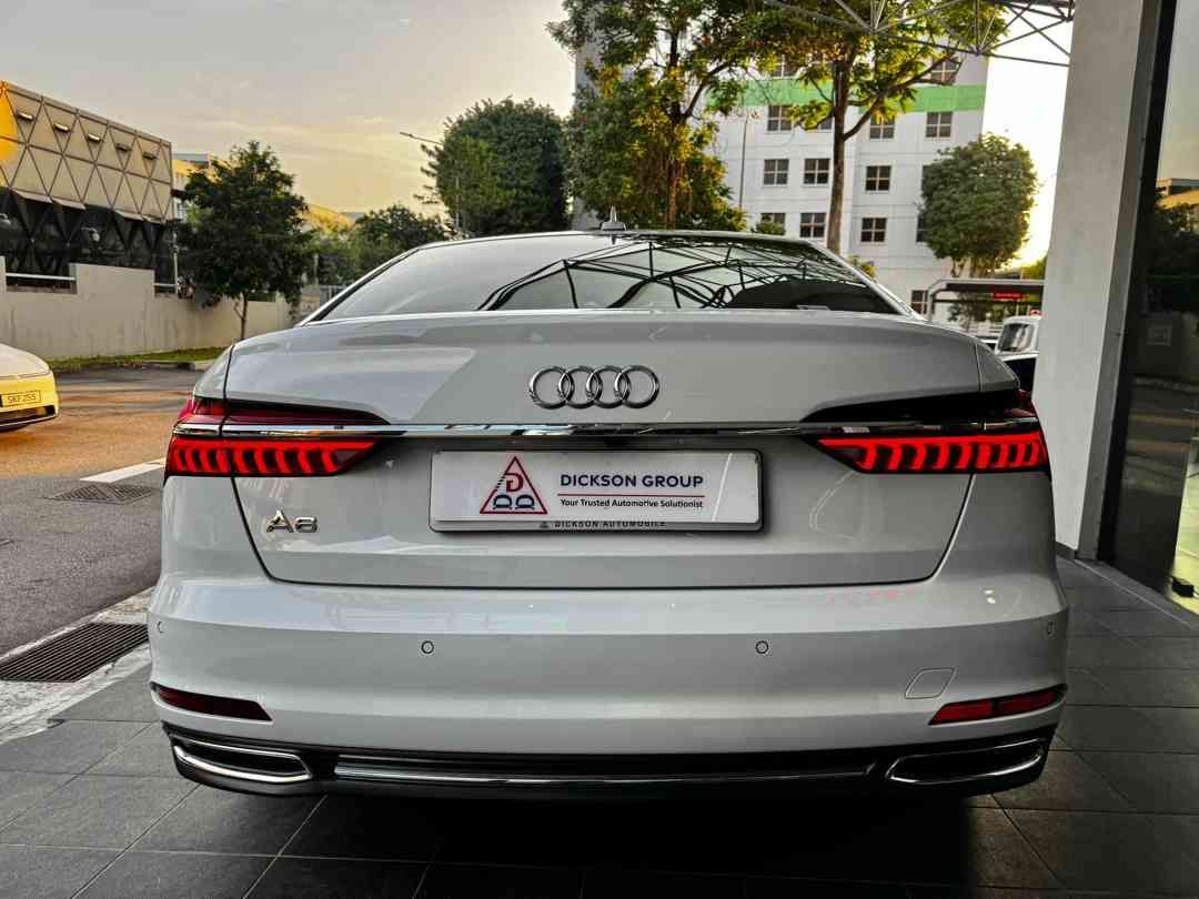 Audi A6 Avant Mild Hybrid 2.0 TFSI S tronic Design (A) (Category: Used Cars) located in Singapore. Submitted by dicksonauto (Listing ID 1455561924, Image 3). Description: 1 owner, well maintained unit, pristine condition, Certified Pre-Owned with Extended Warranty for worry-free ownership. Mileage Assurance: Actual mileage checked against available AD workshop/service records and/or owner-signed declaration. Buy-Back Assurance if verified mileage