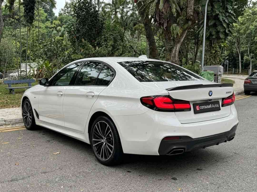 BMW 5 Series Sedan Mild Hybrid 520i M Sport (A) (Category: Used Cars) located in Singapore. Submitted by carousellcars (Listing ID 1454272172, Image 3). Description: We pride ourselves on offering some of the most competitive deals in the market, ensuring that you can make informed decisions with complete confidence. Every step of the purchasing process is handled with professionalism reflecting our commitment to building long-term trust. Feature