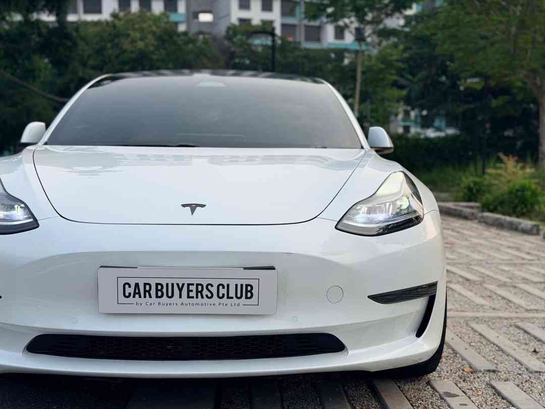 Tesla Model 3 Electric Performance (A) (Category: Used Cars) located in Singapore. Submitted by carbuyersclub (Listing ID 1454061846, Image 3). Description: Showroom: Car Buyers Automotive Pte Ltd 1 Kampong Ampat #07-09/10 Singapore 368314 Carbuyers club - sg #1 Tesla reseller, 500+ Google reviews, SGCM Premium Dealer 2026! New Road Tax till Feb 2027! Massive cash rebate of $30,086 at the end of COE. State of Health 86% for a peace of mind! M3P c