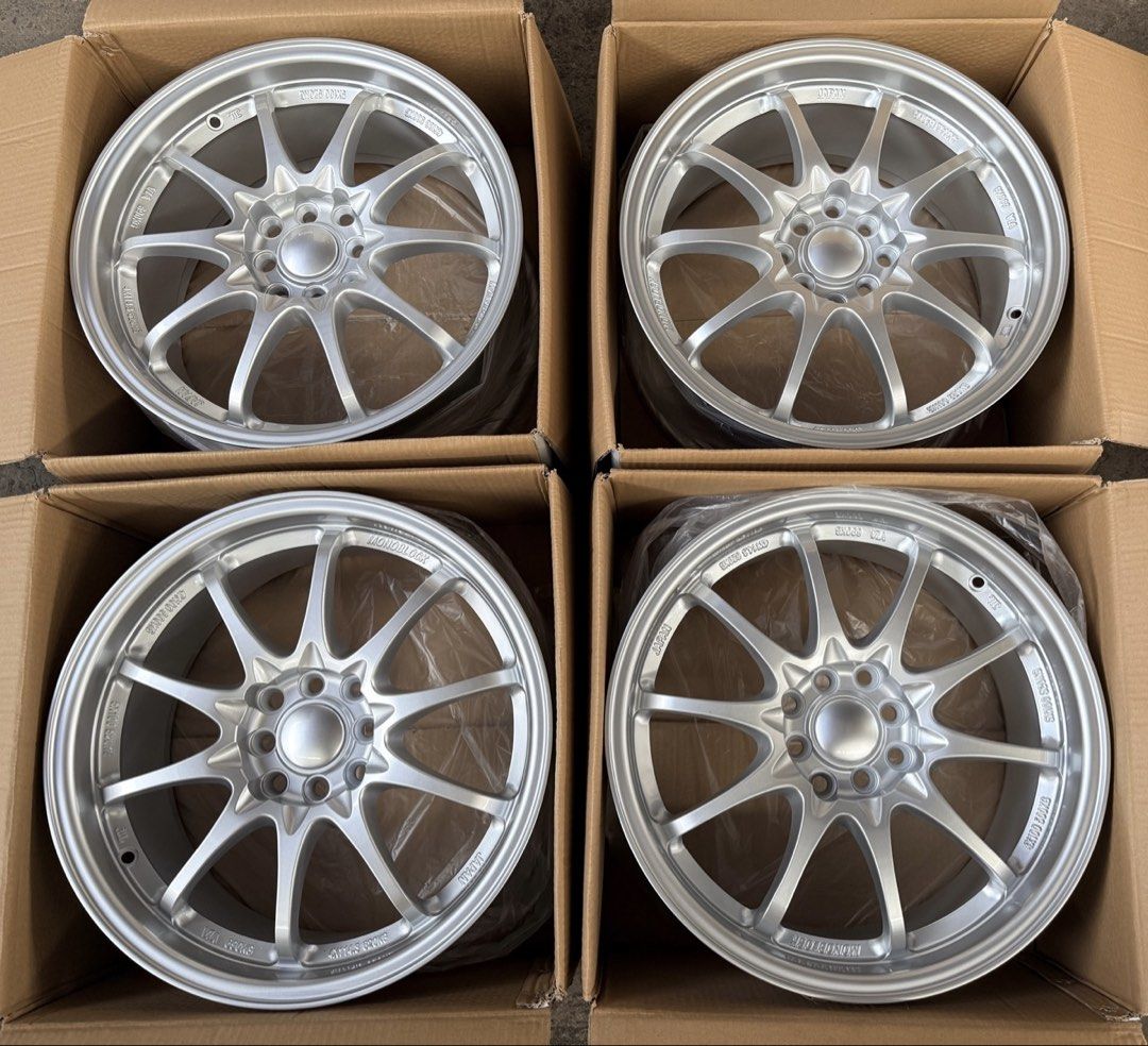 17” CE28 Design code 128 Silver mags 4Holes pcd 100-114 Bnew (Category: Mags and Tires) located in Quezon City. Submitted by mindanaotyrehaus (Listing ID 1465324671, Image 1). Description: 4pcs 17” CE28 design Code 128 Bnew Silver color mags 4 holes pcd 100-114 x7.5 width offset 40 sold as set 4pcs. for 23,000 pesos mags only * price may change without prior notice * fix price * Cash transaction/ GCash or BDO Online Transfer only First come first