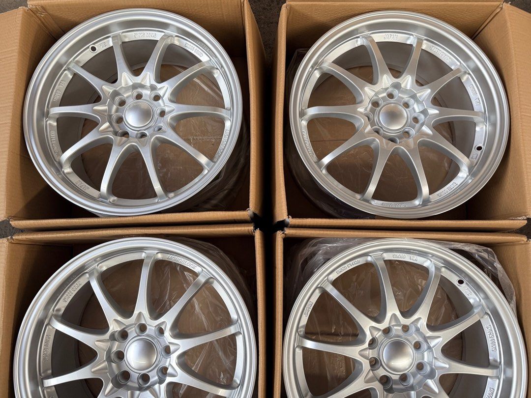 17” CE28 Design code 128 Silver mags 4Holes pcd 100-114 Bnew (Category: Mags and Tires) located in Quezon City. Submitted by mindanaotyrehaus (Listing ID 1465324671, Image 2). Description: 4pcs 17” CE28 design Code 128 Bnew Silver color mags 4 holes pcd 100-114 x7.5 width offset 40 sold as set 4pcs. for 23,000 pesos mags only * price may change without prior notice * fix price * Cash transaction/ GCash or BDO Online Transfer only First come first
