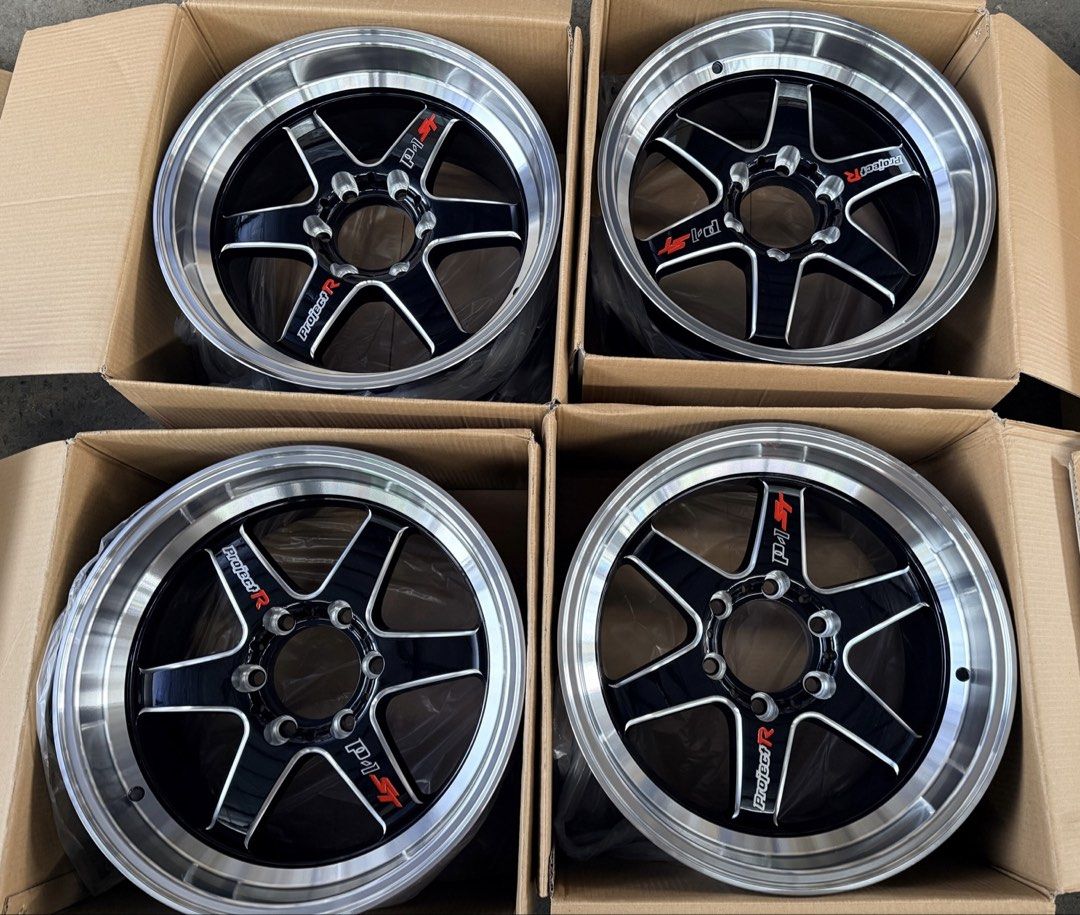 18” Project R Design code JT145 mags 6Holes pcd 139 Bnew (Category: Mags and Tires) located in Quezon City. Submitted by mindanaotyrehaus (Listing ID 1465325758, Image 1). Description: 4pcs 18” Project R design Code JT145 Bnew mags 6 holes pcd 139 x9.5 width offset 20 color: Black Face / Polish Lip sold as set 4pcs. for 30,000 pesos mags only * price may change without prior notice * fix price * Cash transaction/ GCash or BDO Online Transfer only