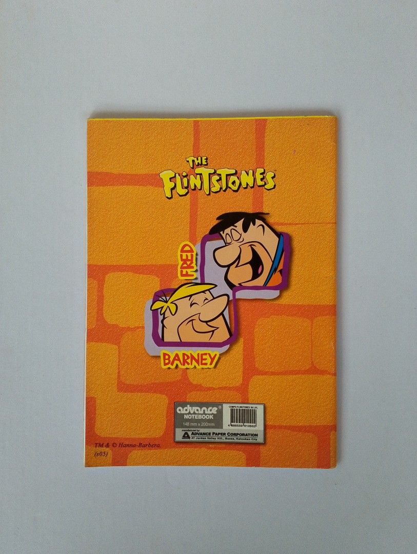 2005 Vintage The Flintstones Notebook (Category: Vintage Collectibles) located in Lipa City. Submitted by meechytwotwotwo (Listing ID 1465255122, Image 2). Description: • 2005 The Flintstones Notebook Plss check photos for actual condition additional shipping fee MODE OF PAYMENT: GCASH/NO COD payment first before shipment Thank you..