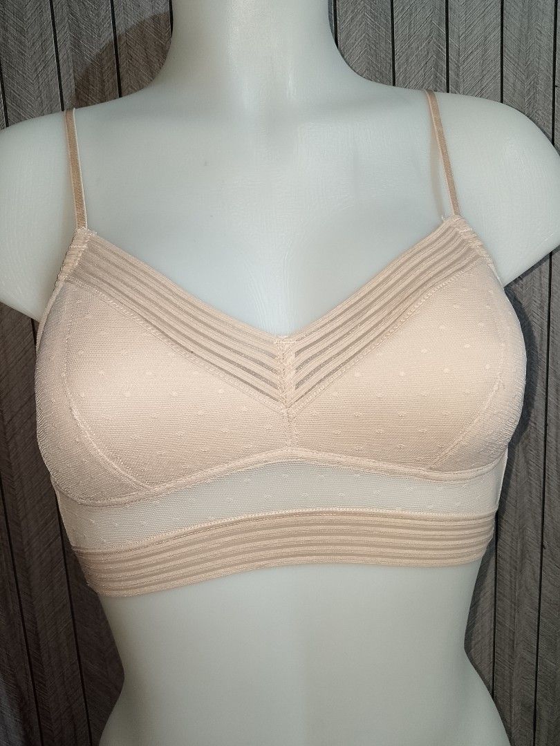 36a/b beige sexy nonwire bra padded (Category: Undergarments & Loungewear) located in Manila. Submitted by truecrystal-1407 (Listing ID 1465247518, Image 2). Description: .