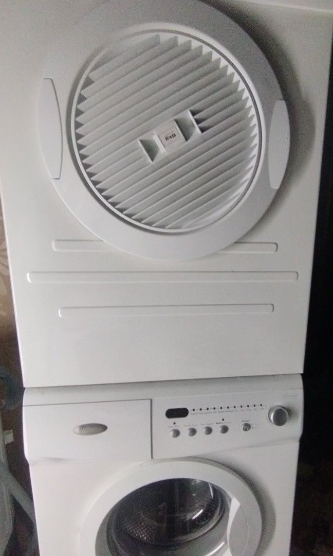 3 set laundry washing machine (Category: Washing Machines and Dryers) located in Manila. Submitted by raredeer_f73f54 (Listing ID 1465342424, Image 2). Description: 3 set wherpool washing machine and dryer with heater ✅ ready to use ✅no issue ✅Good condition 💯 💯 ✅CONDO PULL OUT ✅PM ME DIRECTLY PO ALWAYS AVAILABLE take all.