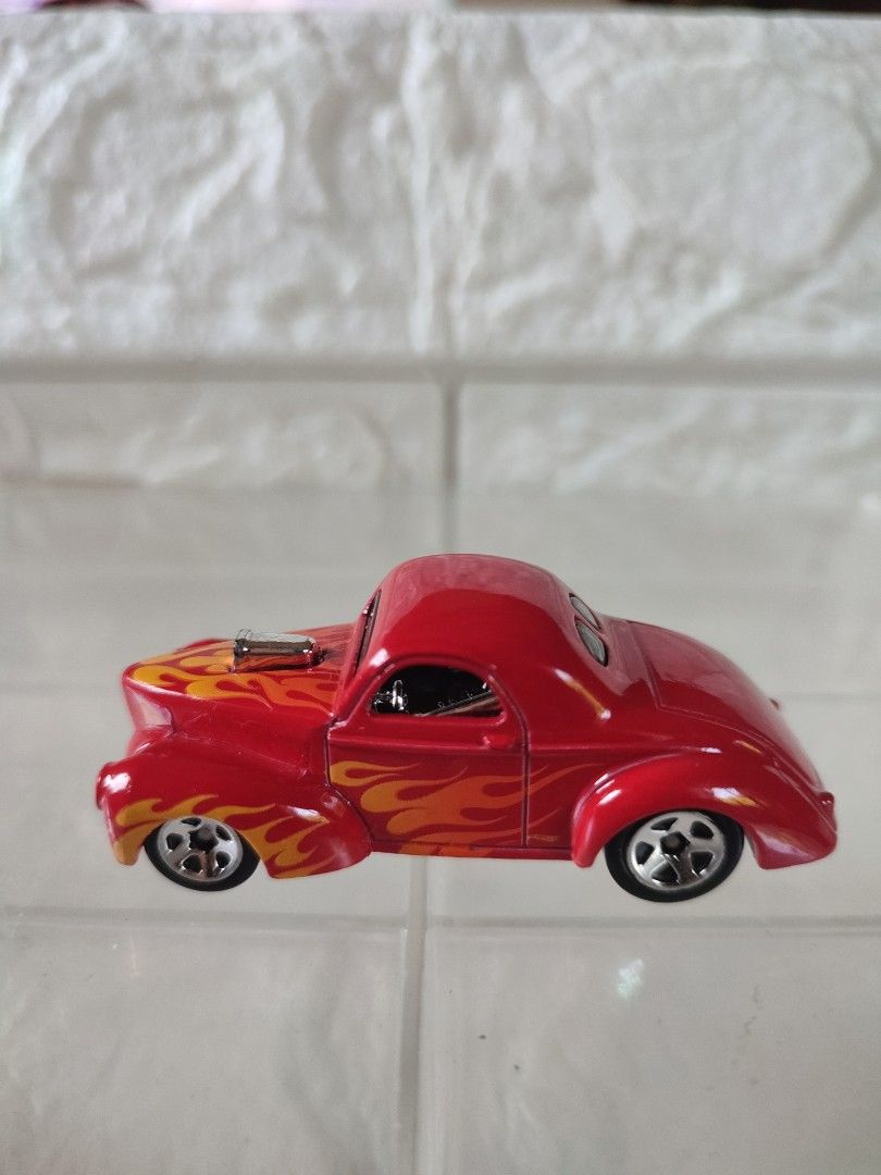 41 willys hotwheels loose (Category: Vehicle & Diecast Models) located in Narvacan. Submitted by jigger85 (Listing ID 1465182035, Image 1). Description: mint condition bought in UK loc. ilocos sur can ship thru JNT or LBC.