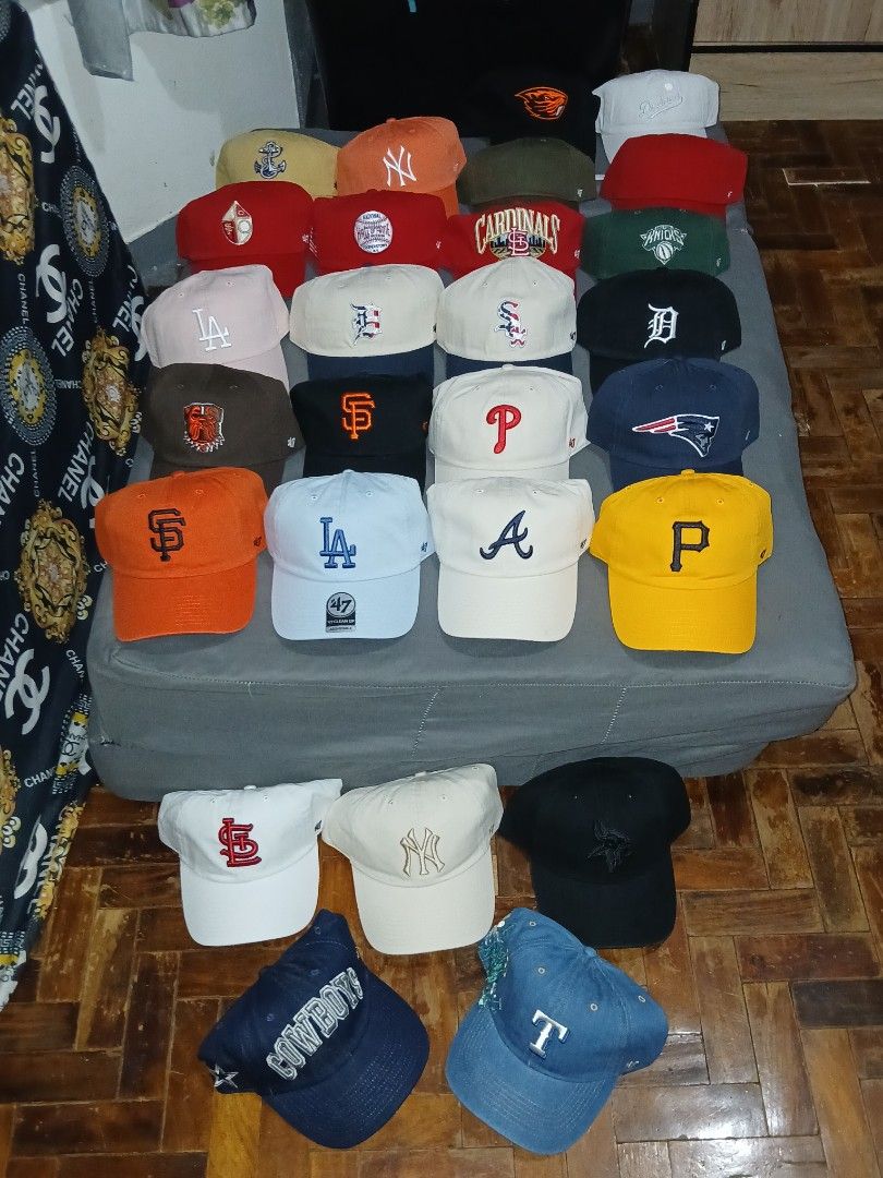 47 brand authentic (Category: Activewear) located in Manila. Submitted by binfahad0256039 (Listing ID 1465276976, Image 1). Description: all hats are brand new and original 100% 47 brand 650 each only dm bacoor location📍.