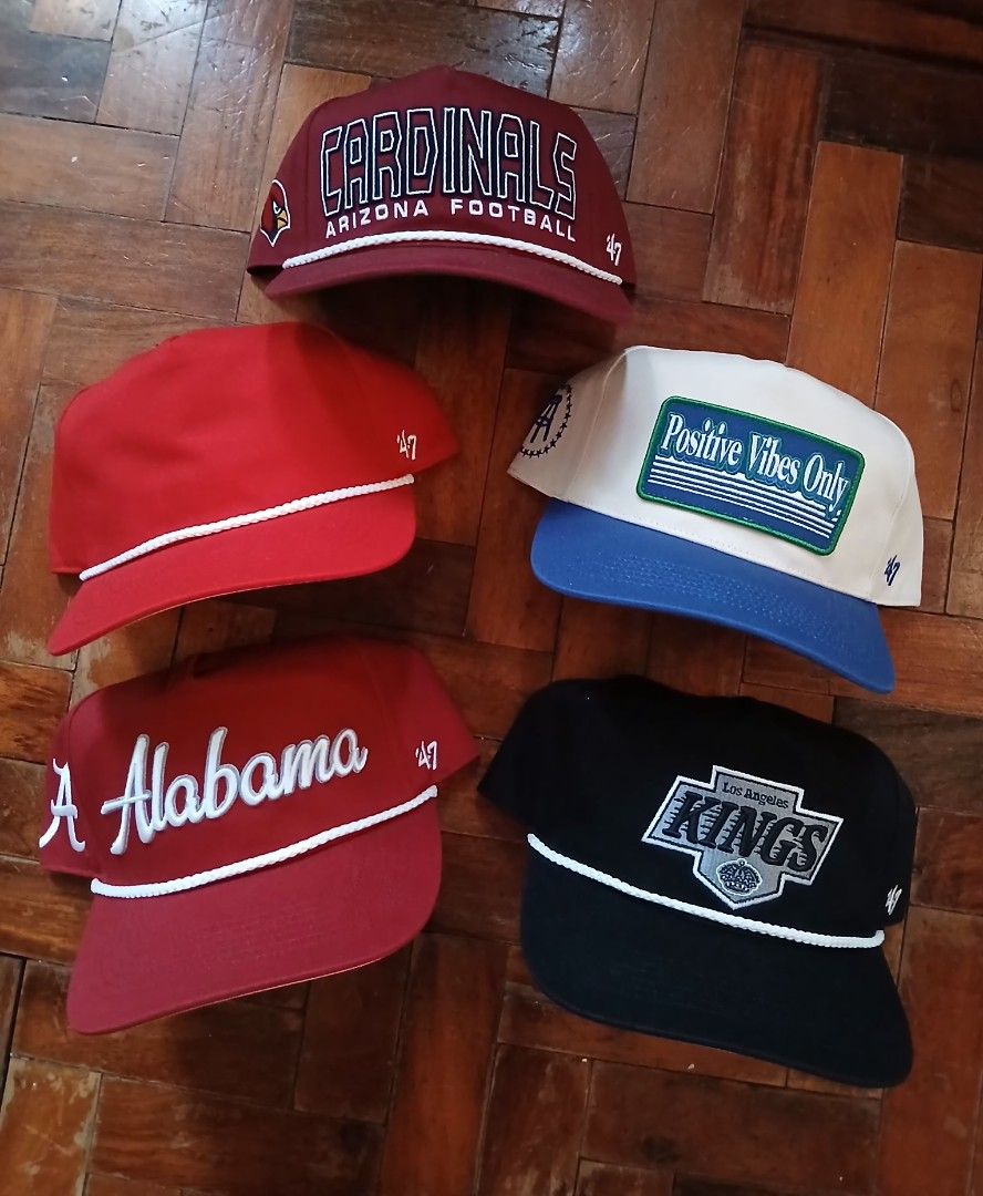 47 brand authentic (Category: Activewear) located in Manila. Submitted by binfahad0256039 (Listing ID 1465276976, Image 2). Description: all hats are brand new and original 100% 47 brand 650 each only dm bacoor location📍.