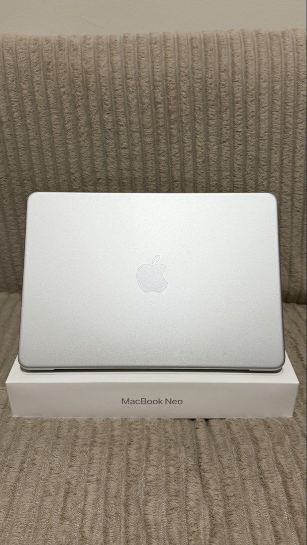 5 cycle count MacBoon Neo w/ receipt (Category: Laptops & Notebooks) located in Pasig City. Submitted by jimuelradaaa (Listing ID 1465333324, Image 3). Description: ‼️Check 2nd pic for faster reply‼️ 💻 5 cycle count MacBook Neo 256GB w/ receipt 🔋 100% Battery | 5 Cycle Count only ✨ Used only 3 times 📦 Complete box & unused charger 🧾 With receipt & paper bag from The Loop BGC ₱38,990 only! Also selling: MacBoon Neo 256GB & 512GB Indigo iPhone 