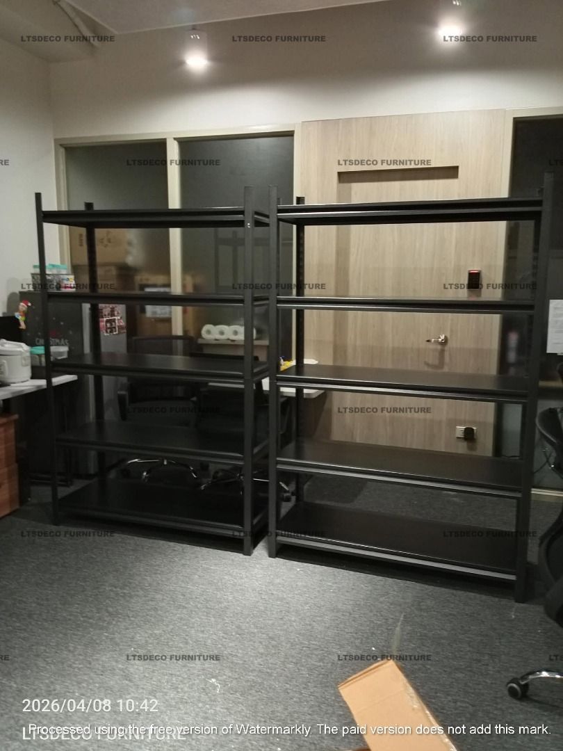 5-TIER METAL SHELVING UNIT OFFICE PARTITION (Category: Office Furniture & Fixtures) located in Quezon City. Submitted by gel-4297 (Listing ID 1465180924, Image 1). Description: LTSDECO Home and Office Furniture Trading MANUFACTURER • FABRICATOR • SUPPLIER Looking for office furniture, modular partitions, workstations, or customized furniture? We can help! LTSDECO Home and Office Furniture Trading is a trusted manufacturer, fabricator, and supplie