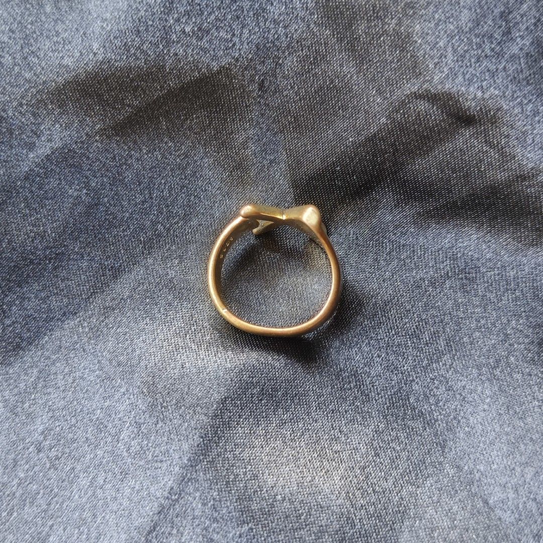 925 Sterling Silver Gold-Plated Chunky Initial "X" Crossover Statement Ring - US Size 4.5 (Category: Rings) located in Alfonso Lista (Potia). Submitted by ak_collection.03 (Listing ID 1465201150, Image 3). Description: Elevate your everyday look with this bold, geometric initial "X" statement ring. Crafted with a premium 925 sterling silver base and finished in a vibrant gold tone. • Material: S925 Sterling Silver (Stamped) with Gold tone Plating