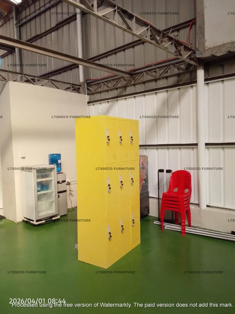 9-DOOR STEEL LOCKER OFFICE PARTITION (Category: Office Furniture & Fixtures) located in Quezon City. Submitted by gel-4297 (Listing ID 1465178614, Image 1). Description: LTSDECO Home and Office Furniture Trading MANUFACTURER • FABRICATOR • SUPPLIER Looking for office furniture, modular partitions, workstations, or customized furniture? We can help! LTSDECO Home and Office Furniture Trading is a trusted manufacturer, fabricator, and supplier of qu