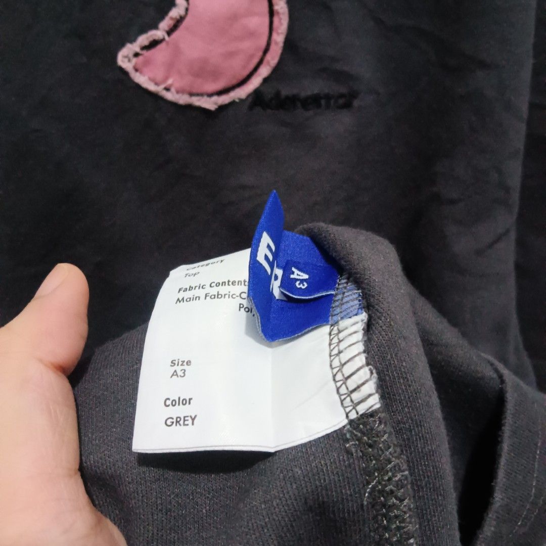 ADER ERROR Pink Moon Shirt (Category: Tshirts & Polo Shirts ) located in Caloocan City. Submitted by jaychingsss (Listing ID 1465296062, Image 3). Description: Ader Error Pink Moon Shirt - 250 22x29 Heavy Cotton Complete Tags Color Rate: 9.5/10 No issue NEED WASH.