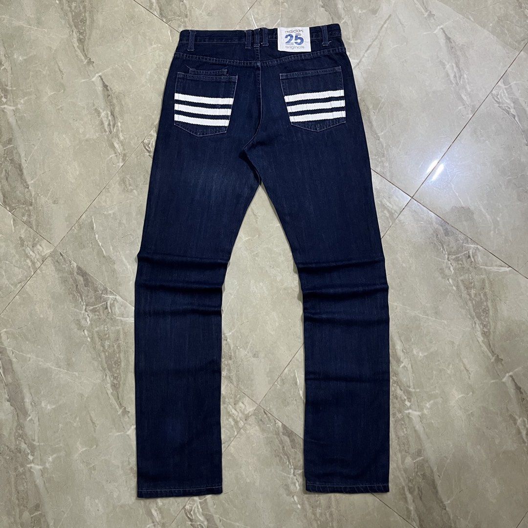 ADIDAS 25 NIGO BEAR DENIM JEANS (Category: Jeans) located in Marikina City. Submitted by arniejane23 (Listing ID 1465347130, Image 2). Description: ADIDAS 25 NIGO BEAR DENIM JEANS SIZE 29 on tag DIMENSION waistline - 31-32 length - 42 NO ISSUE/NO FLAWS EXCELLENT CONDITION!! 📩📩📩.