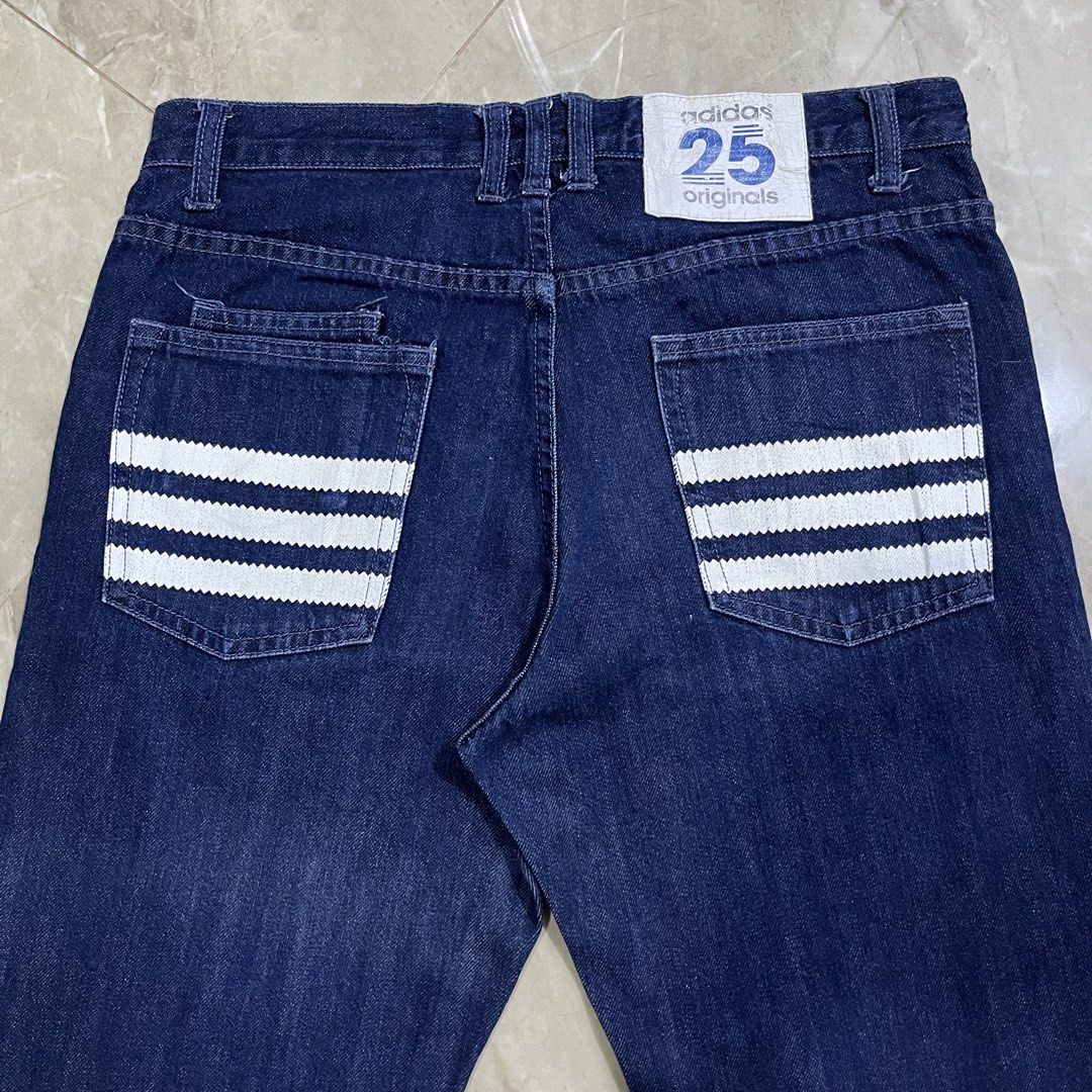 ADIDAS 25 NIGO BEAR DENIM JEANS (Category: Jeans) located in Marikina City. Submitted by arniejane23 (Listing ID 1465347130, Image 3). Description: ADIDAS 25 NIGO BEAR DENIM JEANS SIZE 29 on tag DIMENSION waistline - 31-32 length - 42 NO ISSUE/NO FLAWS EXCELLENT CONDITION!! 📩📩📩.