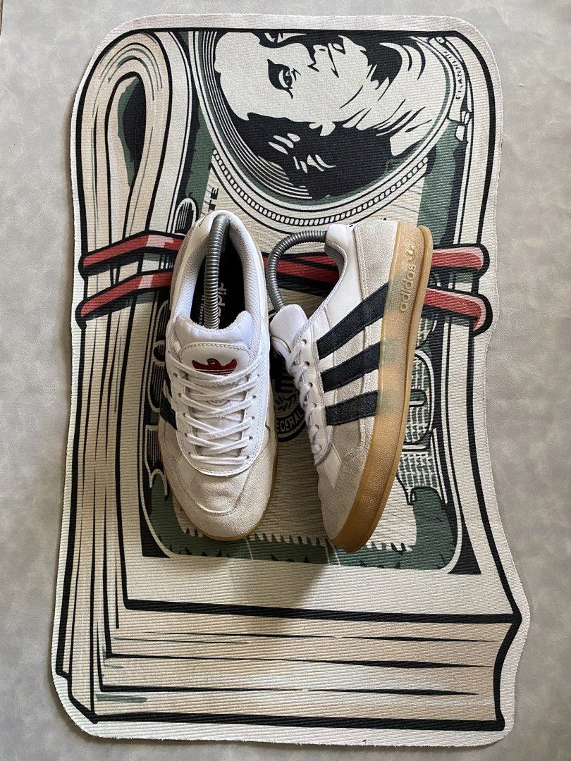Adidas Aloha Super "Cloud White Core Black Gum" (Category: Sneakers) located in San Carlos. Submitted by ddri.pshop (Listing ID 1465312758, Image 1). Description: Adidas Aloha Super "Cloud White Core Black Gum" size 36-37 euro / 22-23 cm excellent condi .