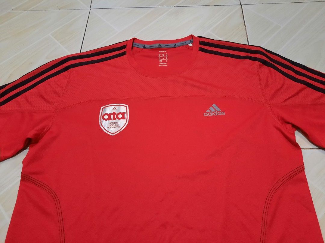 adidas ata drifit tee (Category: Tshirts & Polo Shirts ) located in Tarlac. Submitted by thryftstash (Listing ID 1465381002, Image 2). Description: dimes: 28 - 20.5 M on tag issue: none sf not included tarlac loc j&t and lbc courier.