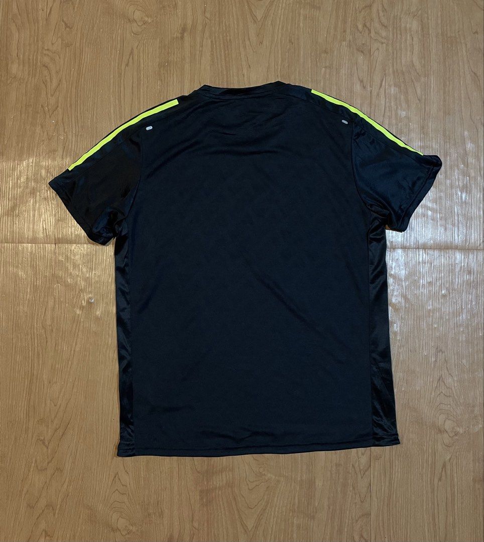 Adidas Own The Run Tee (Category: Activewear) located in Bacolod City. Submitted by maxpeynthrift (Listing ID 1465351093, Image 2). Description: Size large fit to medium W 20.5 L 27 Excellent condition Minimal issue last picture Color rate 9.8/10 Good for running , pickleball .