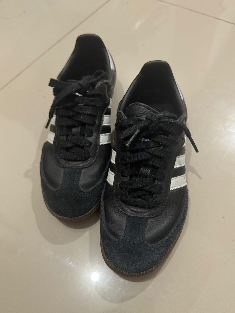 ADIDAS Samba OG - Core Black / Cloud White / Gum (Category: Sneakers) located in Dasmarinas. Submitted by alische_tm (Listing ID 1465298868, Image 1). Description: ✅ Bought from Japan - 💯 authentic ✅ No more box ✅ UK 4.5 / JP 23.0 / US M 5 ✅ RFS: Rarely used / Decluttering.