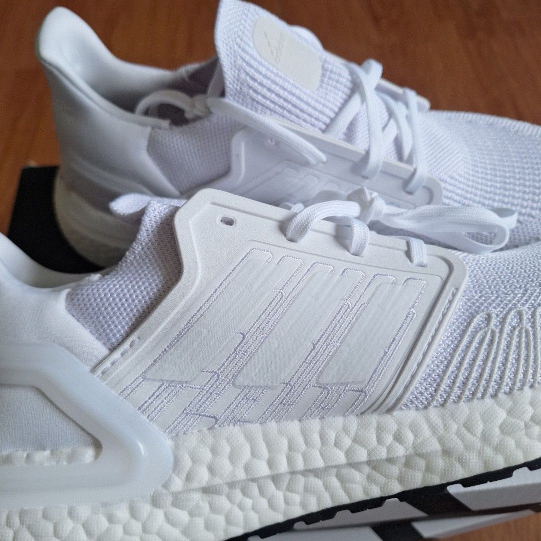 Adidas Ultraboost 20 (Category: Sneakers) located in Los Banos. Submitted by drjcpascual (Listing ID 1463360273, Image 3). Description: - Adidas Ultraboost 20 - Color: White - Size: 11 US / 10.5 UK - Ideal for running and everyday wear - Comes with original box - Made in Vietnam - slightly negotiable meet up place available: - South Station Terminal - Calamba, Laguna - Nuvali / Paseo, Sta. Rosa, Laguna - UP Town / Timog Avenue / GMA, Quezon City 