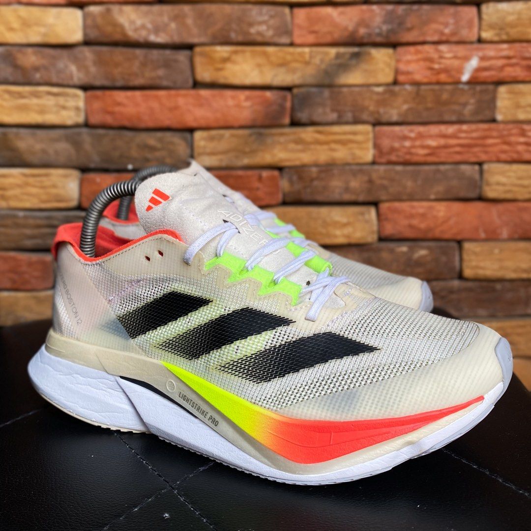 Adizero Boston 12 “Lucid Red” (Category: Sneakers) located in Manila. Submitted by toasty.soles (Listing ID 1465216379, Image 2). Description: ADIZERO BOSTON 12 “LUCID RED” Size 8us WOMENS/42 EUR/26.5cm USED IN EXCLLENT CONDITION Legit x Original 💯 2799Php Only‼️Below srp‼️ PRELOVED PAIRS | MANAGE YOUR EXPECTATIONS PRELOVED PAIRS MAY HAVE MINOR FLAWS Mode of payment: Gcash / Cash / Maribank Courier: Jrs Express | Lalamove Lalamove available with